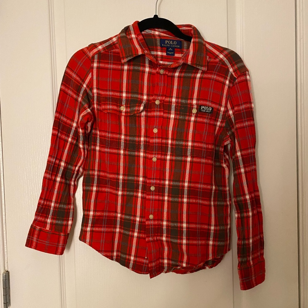 Ralph Lauren POLO Plaid Button Down Shirt